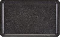 Cambro Versa Polyester Dienblad Glad 53 X 32,5cm Houtskool - Cambro CJ639
