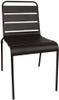 Bolero stalen stoel zwart - 4 stuks | CS728