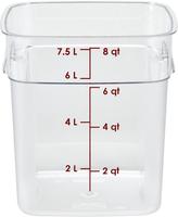 Cambro 7,6L FreshPro Camsquare Voedselvoorraadpot - CU139