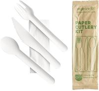 Vegware Composteerbare Papieren Bestekset 4in1 (doos Van 250) - Vegware CU545
