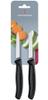 Victorinox Puntig Schilmesje 8cm Zwart (Pak Van 2) - Victorinox CU550