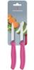 Victorinox Officemes Met Spitse Punt 8 cm Roze (2 Stuks) - Victorinox CU552