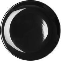 Olympia Cafe Coupe Bord Zwart - 200 mm 8" (pak van 12) - CU950