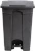 Jantex keuken pedaalemmer zwart 45ltr | CW722