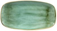 Churchill Stonecast Samphire Green Chefs Ovaal Bord 35.2 X 18.7 cm Pak van 6 - CY101