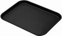 Cambro Treadlite rechthoekig antislip glasvezel dienblad zwart 45,7x35,5cm | DB005
