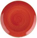 Churchill Stonecast Berry Red Evolve Coupe Kom 24.8 cm Pak van 12 - DB064