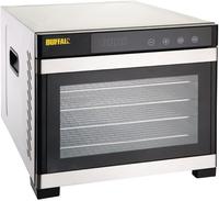 Buffalo RVS Droogoven 6 Lades, Buffalo DB234