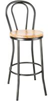 Bolero Clarisse Hoge Kruk Metallic Grijs - 1 Stuks - DC179