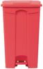 Jantex keuken pedaalemmer rood 87ltr | DC712