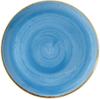 Churchill Stonecast Cornflower Blue Rond Bord Pak van 6 - DF763