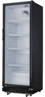 Chefstore.nl Essentials Vrijstaande Displaykoeling Zwart 346L - DG280