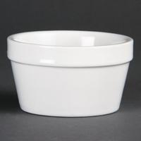 Stapelbare ramekin | wit | 95mm | Olympia Tapas | DK829