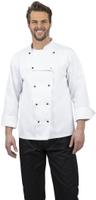 Whites Chicago unisex koksbuis lange mouw wit XXL | DL710-XXL