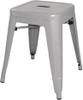 Bolero Bistro Lage Kruk van Staal (4 Stuks) - DL875