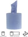 Jantex centrefeed handdoekrollen blauw 6 rollen | DL921