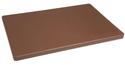 Hygiplas kleurcode lage dichtheid snijplank 2x45x30cm bruin | DM003