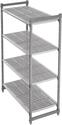 Cambro stelling 183cm hoog 4 schappen - 46cm diep | DM770