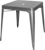 Bolero Vierkante Bistro Tafel Grijs 66cm - Bolero DM904