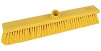 Jantex zachte hygiënische bezem 45cm geel | DN834