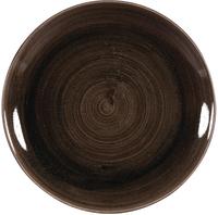Churchill Stonecast Patina Black Coupe Borden 260mm (Pak van 12) - DR651