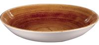 Churchill Stonecast Patina Vintage Copper Evolve Coupe Kom 24.8 cm Pak van 12 - DR664