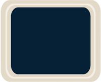 Roltex Original dienblad blauw 42x32cm |  DS089