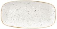 Churchill Stonecast Barley White Chefs Ovaal Bord 29.8 X 15.2 cm Pak van 12 - DW324