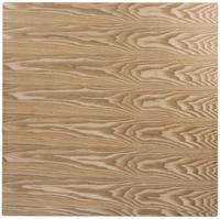 Bolero Voorgeboord Vierkant Tafelblad Essenfineer 700mm, Bolero DY717