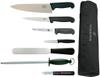 Victorinox 7-delige messenset met 21,5cm koksmes en foudraal | F221