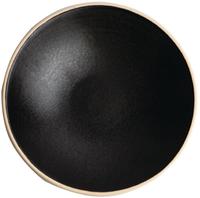 Olympia Canvas ondiepe schalen zwart 20cm | FA319