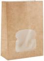 Colpac kraft sandwichboxen met venster recyclebaar (250 stuks)