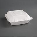 Fiesta Green Composteerbare Bagasse Voedseldozen 3 Compartimenten (200 Stuks), Fiesta Green FC526
