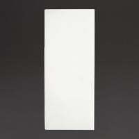 Fiesta Recyclebaar Premium Tablin Dinerservet Wit 48x40cm Airlaid Pocket Fold (Pk 400) - Fiesta Recyclable FE277