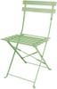 Bolero Stalen Klapstoelen Lichtgroen (2 Stuks) - Bolero FT270