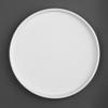 Olympia Whiteware Platte Ronde Borden 268 Mm (4 Stuks) - Olympia FW814