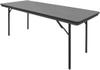 Bolero ABS rechthoekige inklapbare tafel 1,83m | GC596