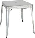 Bolero Bistro Gegalvaniseerd Stalen Tafel Vierkant 668mm - Bolero GC866