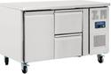 Gekoelde werkbank | 1 deur | 2 laden | 1/1GN | Geforceerd | Polar GD873