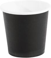 Fiesta wegwerp zwarte espresso kopjes 11cl x50 | GF019