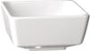 Vierkante melamine kom Float 12,5cm wit | GF094