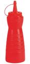 Knijpfles Met Dop | 340ml |  Rood | Vogue | GF251