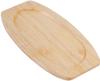 Olympia heveahouten onderzetter 31,5x17cm | GG135