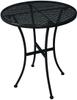 Bolero ronde stalen bistro tafel zwart 60cm | GG705