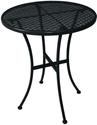 Bolero ronde stalen bistro tafel zwart 60cm | GG705