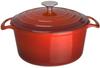 Ronde Braadpan | 4 liter | Rood | Vogue | GH305
