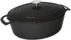 Ovale Braadpan | 6 liter | Zwart | Vogue | GH310
