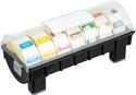 2,5cm Multidispenser | Inclusief 7 Rollen Voedseletiketten Daglabels | Vogue | GH473