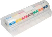 5cm Multidispenser | Inclusief 7 Rollen Voedseletiketten Daglabels Oplosbaar | Vogue | GH475