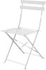 Bolero stalen opklapbare stoelen grijs - 2 stuks - GH551